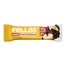 Fellas Yüksek Protein Bar - Muz 45 G - 7 Adet Tarı