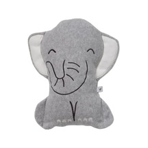 Elephant Bebek Dolgulu Kırlent 35x35 Cm
