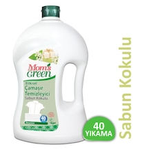Mom's Green Bitkisel Sıvı Çamaşır Deterjanı  Sabun Kokulu Beyazlar 40 Yıkama