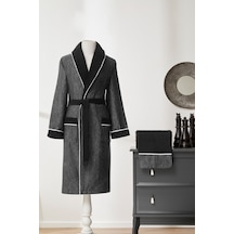 Özdilek Maskülen Erkek Bornoz Seti 479846 Siyah