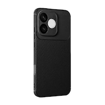 Huawei Honor 600 Lite Auto Focus Karbon Kapak - Siyah Evimdeyokyok