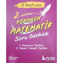 8.Sınıf LGS 2 Aşamada Matematik Soru Bankası- Muba Yayınları
