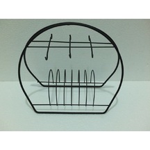 Fincan Standı Siyah Metal 28 X 28 Siyah Tr Diğer