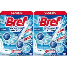 Bref Power Aktiv Klozet Bloğu Okyanus Kokulu 2 Li Set 2pk 1