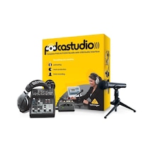 Behringer Usb / Ses Arabirimli Komple Podcastudıo Paketi