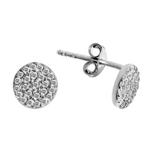 Argentum Concept - Daire Motifli Gümüş Küpe - K074801