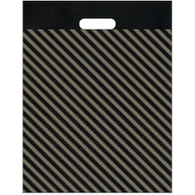 Takviyeli Siyah Çizgili No 6 60X70 Cm - 50 Adet N11.1129