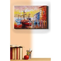 Webstyle Sayılarla Boyama Seti Kasnaklı Iskelede Bekleyiş 60 X 75 Cm