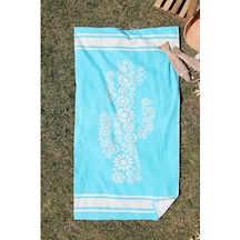 Baveno Pamuk Baskılı 70X140 Plaj Havlusu