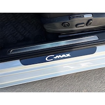C Max Pleksi Kapı Eşiği Piano Black 4 Parça