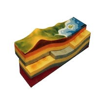Tortul Katmanlar Modeli 45 5Cm X 11.3Cm X 15Cm