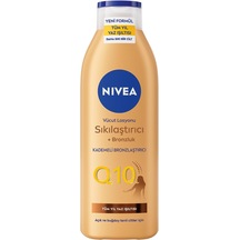 Q10 Sıkılaştırıcı Ve Bronzlaştırıcı Vücut Losyonu 250ml, Kademeli Doğal Bronzluk, 7 Günde Sıkı Cilt, Aç