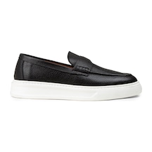 Deery Erkek Hakiki Deri Siyah Loafer Ayakkabı - 02043msyhp01 Siyah