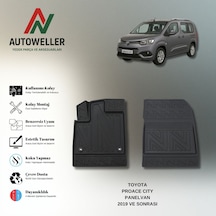 Toyota Proace City 2019 Sonrası Uyumlu Havuzlu Oto Paspas Panelvan