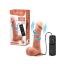 Hızlı Express Baile Barbara 20 Cm Titreşimli Vantuzlu Rotasyonlu Gerçekçi Vibratör