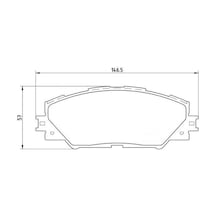 QCB QCB4077 Ön Balata Rav 4 07- 1,4-1,4D-1,6Vvt-2,0D-2,2DAuris 11- 1,8Hybrid