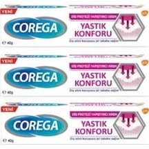Corega Yastık Konforu Protez Yapıştırıcı Krem 3 x 40 G