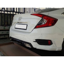 Honda Civic Fc5 Arka Difüzör 2016-2021 Arası