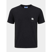 Classics Men Maxmen Bisiklet Yaka Kısa Kol Erkek Tişört 7704 Siyah