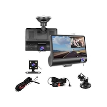 3lü Araç Kamerası Seti Ön,arka,iç 1080 P Full Hd Wdr, 170 Derece Geniş Açılı, G-sensörlü