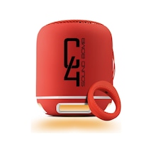 Powerway C4 Taşınabilir Bluetooth Hoparlör Ses Bombası Yüksek Ses Gücü Sese Duyarlı Led Işık