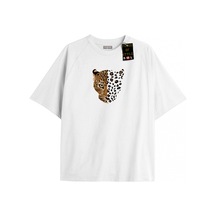 Tarzsokak Beyaz Oversize T-shirt Aslan Özel Tasarım
