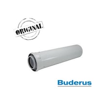 Buderus Uyumlu Kombi 100 Cm Yoğuşmalı Baca Uzatması (60/100)