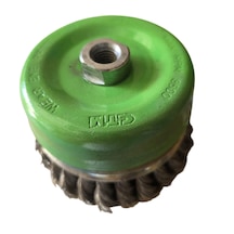 Ctm 65 Mm Paslanmaz Burgulu Çanak Fırça 20 Adet
