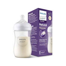 Avent Natural Response Pp Biberon 1 Ay+ 260 Ml, Tepkili Biberon Emziği Scy903/01