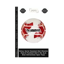 Delux Serisi Hummel Hml Otantık Hybrıd Football Ball 4 No Açık Alan Antrenman Spor Topu Çok Renkli