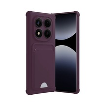 Xiaomi Redmi Note 14 Pro 4g Kelvin Kartvizitli Silikon - Derin Mor 0.2M-Çok Renkli