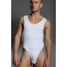 Doreanse Erkek Modal Geniş Yaka Çıtçıtlı Body 5003