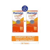 Pharmaton Vıtalıty 60 Tablet & Pharmaton Vıtalıty 30 Tablet İkili Avantaj