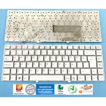 Alfabilgisayar Sony Uyumlu Vaio Pcg-7186M Klavye Beyaz Renk Tuş Takımı Q-Tr