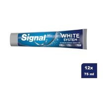 Signal White System Klasik Diş Macunu 12 x 75 ML