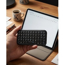 Mini Bluetooth Klavye Kablosuz Taşınabilir Cep Boyutu Klavye