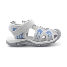 Jump 50100 Filet Çocuk Spor Sandalet Açık Gri 001