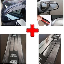 Peugeot 806 Uyumlu Kapı Eşiği Ve Ayna Yağmur Koruyucu (554237600)