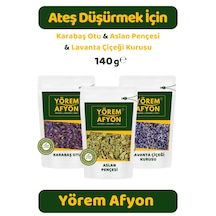 Yörem Afyon Yörelerine Özgü Bitkisel Ateş Düşürmek İçin Bitki Çayı Seti 140gr.