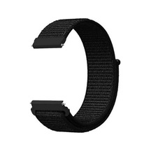 Huawei Watch Buds/watch 4/4 Pro İle Uyumlu Spor Hasır Kordon, 22mm, Siyah Açık Kahverengi