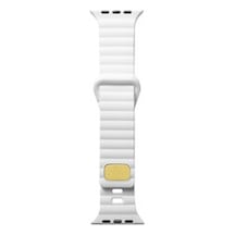 Apple Watch 42mm Uyumlu Krd-73 Silikon Kordon - Beyaz