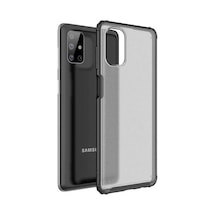 Samsung Uyumlu Galaxy M51 Kilif Armor Shield Zirhli Koruma Silikon 411055100