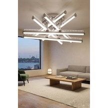 Eray Aydınlatma 101-6 Lı Krom Led Salon Avize