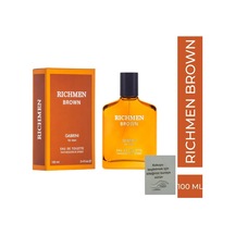 Richmen Brown Eau De Toilette, 100 Ml, Erkek Amber