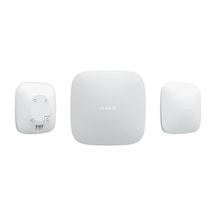 Ajax Hub2 Plus 2g/3g/4g Gsm/gprs Wıfı Kablosuz Akıllı Alarm Paneli Beyaz Renk Motıon Cam Destekli
