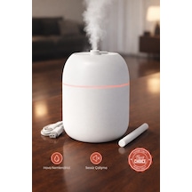 Sessiz Ultrasonik Hava Nemlendirici 220ml Buhar Makinesi Gece Lambalı Usb Ofis Ev Tipi