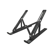 Mey İthalat 7 Kademeli Ayarlı Katlanabilir Laptop Tablet Standı Siyah