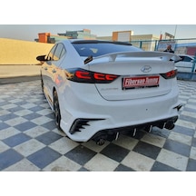 Hyundai Elentra (2016...) Ft Arka Tampon---fibersan Tuning