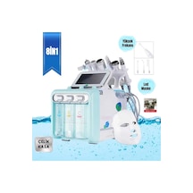 East Medikal Hydrafacial 8 in 1 Led Maskeli + Yüksek Frekans Cilt Bakım Cihazı