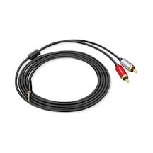 3.5mm Aux To 2 Rca Ses Kablosu 2 Metre